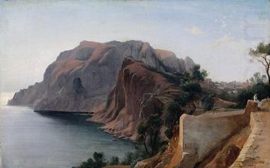 Jean-Achille Benouville Capri china oil painting image